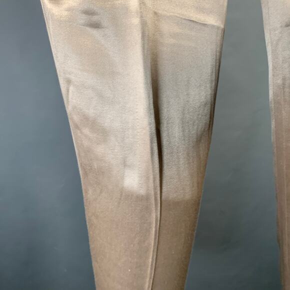HAIDER ACKERMANN Size 32 Champagne Viscose Silk Satin Zip Fly Casual Pants - Picture 7 of 11